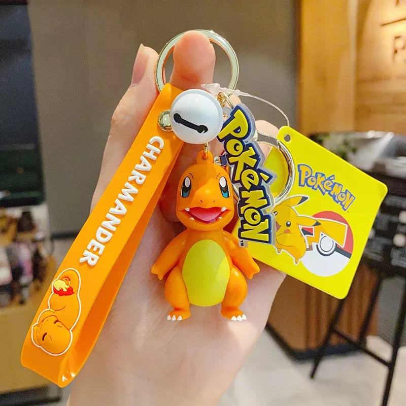 CHAVEIRO POKEMON COM PINGENTE - NOVO