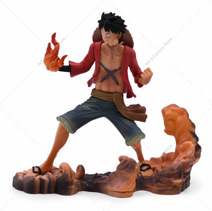 FIGURA DE AÇÃO LUFFY , ACE , SABO - ONE PIECE