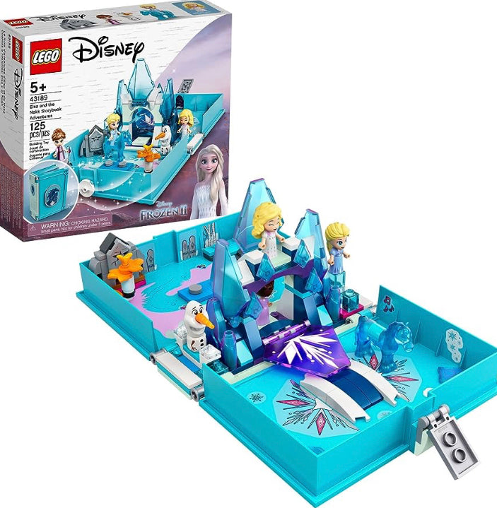 LEGO DISNEY - O LIVRO DE AVENTURA DE ELSA E NOKK , KIT DE CONSTRUÇÃO