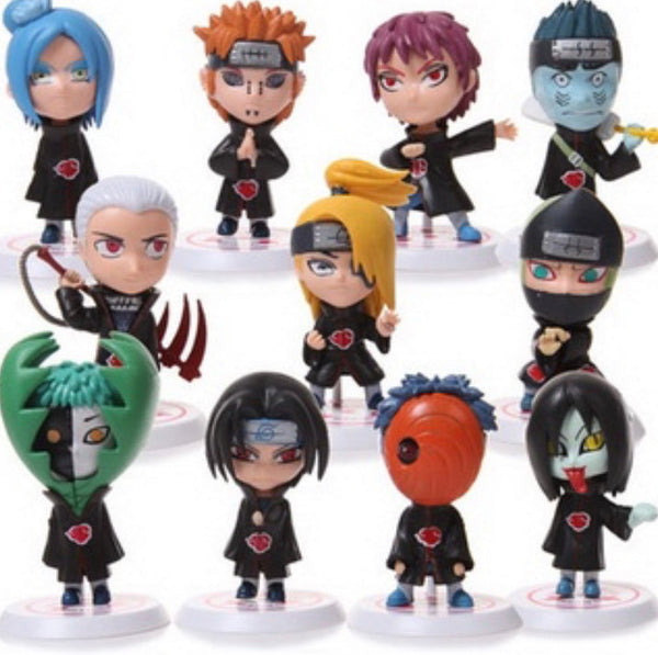 FIGURINHAS AKATSUKI- NARUTO