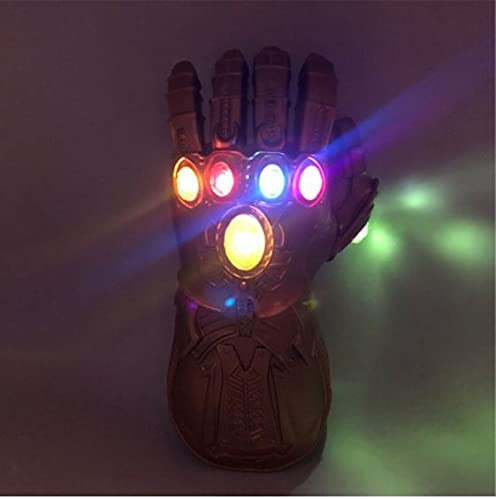 MANOPOLA DO INFINITO COM LUZES - LUVA DO THANOS