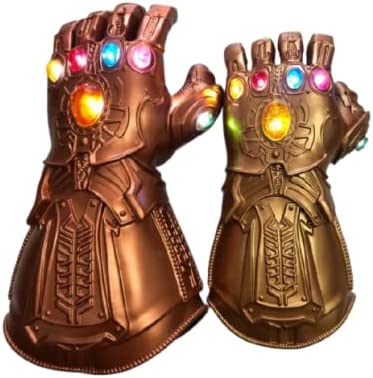 MANOPOLA DO INFINITO COM LUZES - LUVA DO THANOS