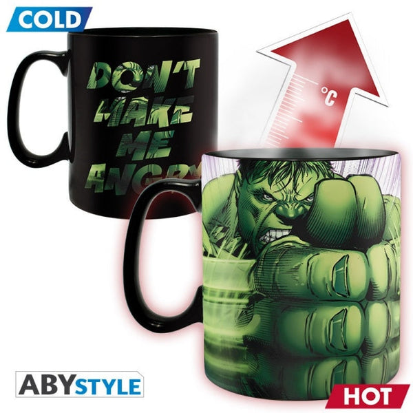 CANECA MARVEL HULK SMASH (460ML) ALTERA COM A TEMPERATURA