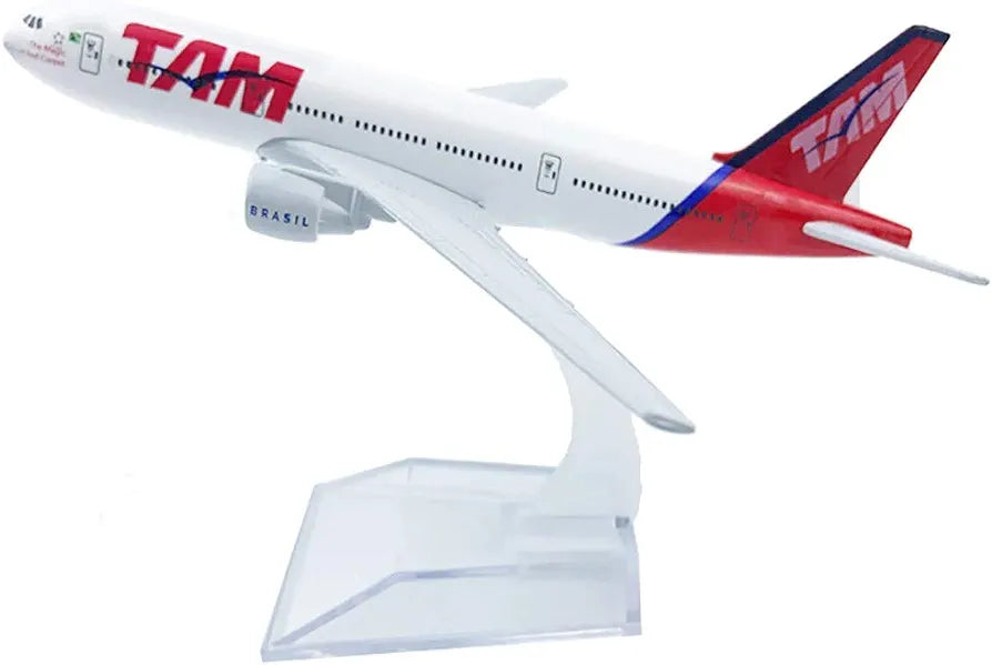 AVIÃO COLECIONÁVEL TAM 380 ESCALA 16 cm