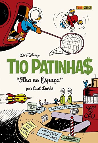 Disney : Coleção Carl Barks Vol. 10 : Tio Patinhas : A Ilha No Espaço