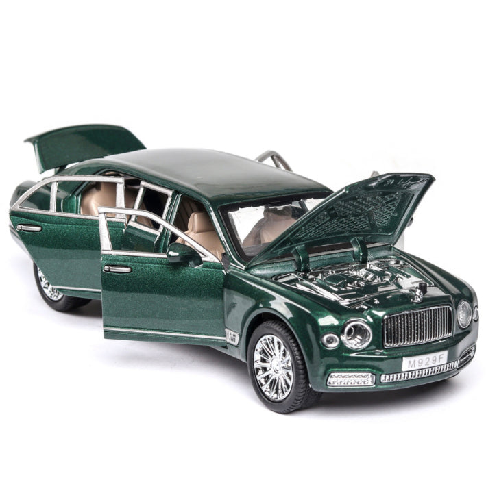 CARRO COLECIONÁVEL BENTLEY MOUCHAMP F VERDE ESCALA 1:24