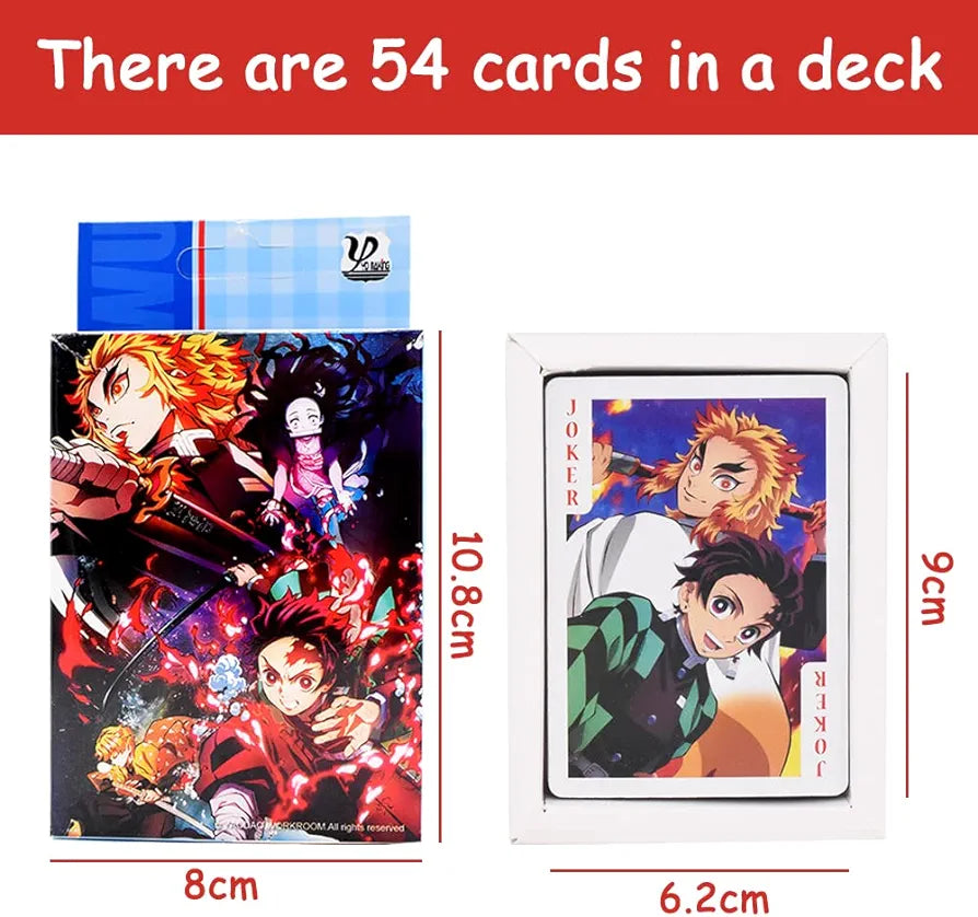 JOGO DE CARTAS - DEMON SLAYER - NOVO