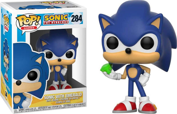 FUNKO POP SONIC WITH EMERALD - SONIC