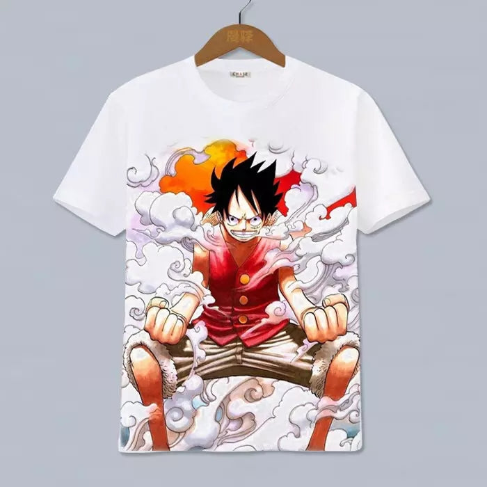 CAMISOLAS  ANIME ONE PIECE LUFFY SANG -NOVO