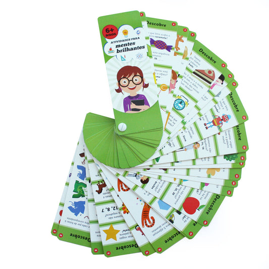Atividades para mentes brilhantes 6+ anos