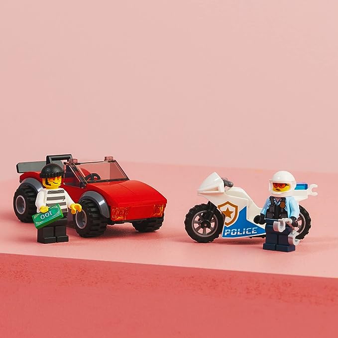 LEGO PERSEGUIÇÃO - CARRO E MOTO POLICIAL 60392