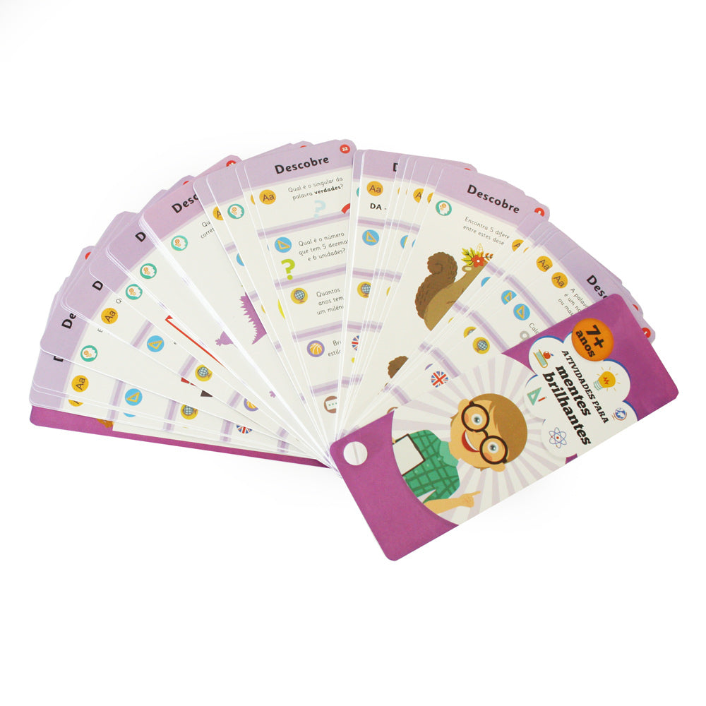 Atividades para mentes brilhantes 7+ anos