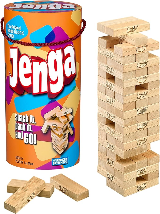 JENGA JOGO DE PILHA E CRASH CLASSICO (EXCLUSIVO AMAZON)