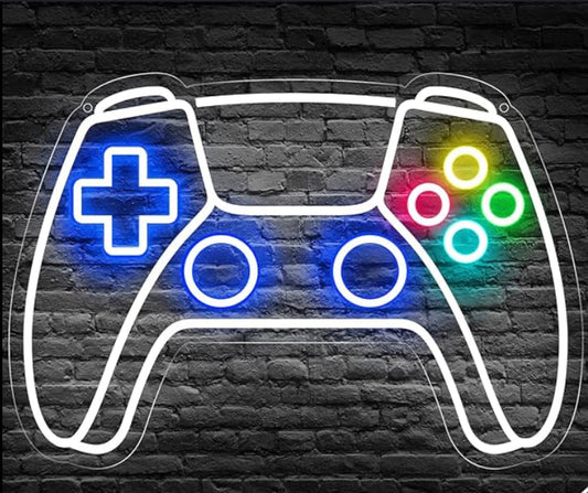 SINAIS LUZES NÉON PERSONALIZADAS - GAMEPAD