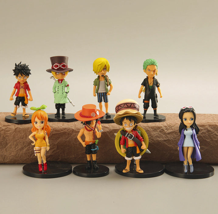 FIGURINHAS ONE PIECE MINI PVC