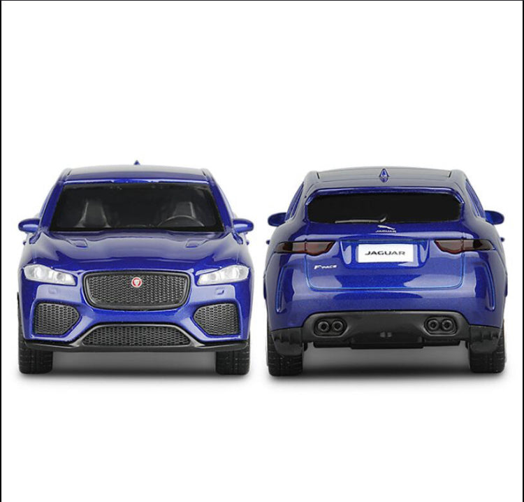 CARRO COLECIONÁVEL JAGUAR F-PACE ESCALA 1:24