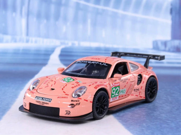 CARRO COLECIONÁVEL PORSCHE 911 RSR ESCALA 1:32