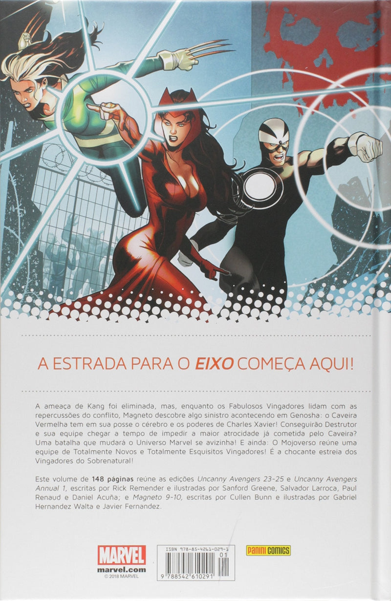 Fabulosos Vingadores : Rumo ao Eixo (capa dura)