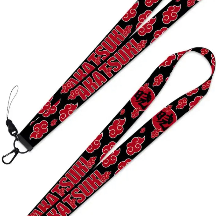 CHAVEIRO PINGENTE DE CELULAR AKATSUKI - NARUTO