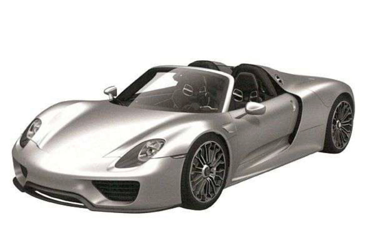 CARRO COLECIONÁVEL PORSCHE 918 SPYDER ESCALA 1:24