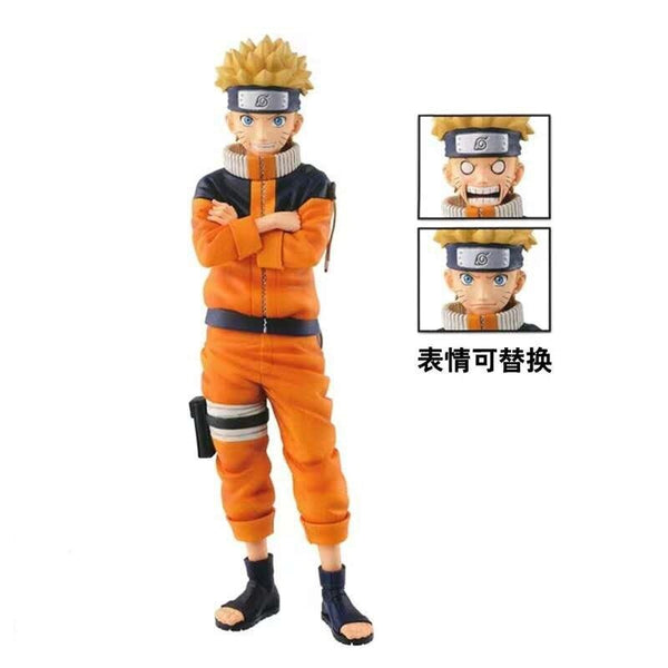 FIGURA DE AÇÃO NARUTO UZUMAKI (SKIN CLÁSSICO)(MÉDIO)- NARUTO