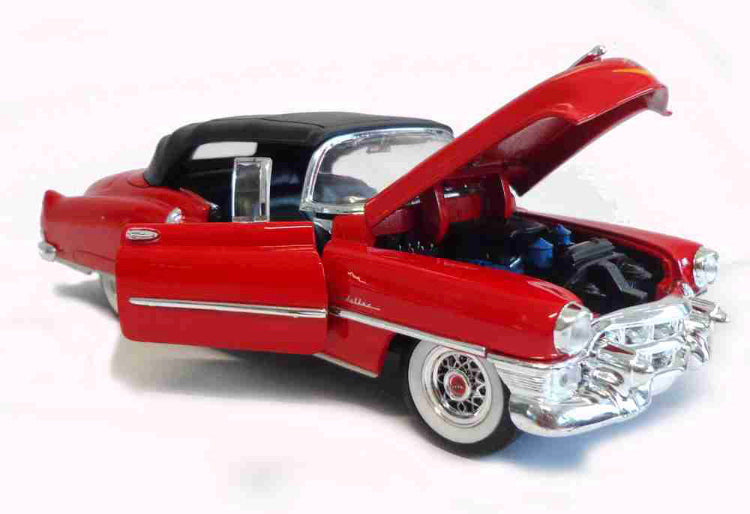 CARRO COLECIONÁVEL 1953 CADILLAC ELDORADO ESCALA 1:24