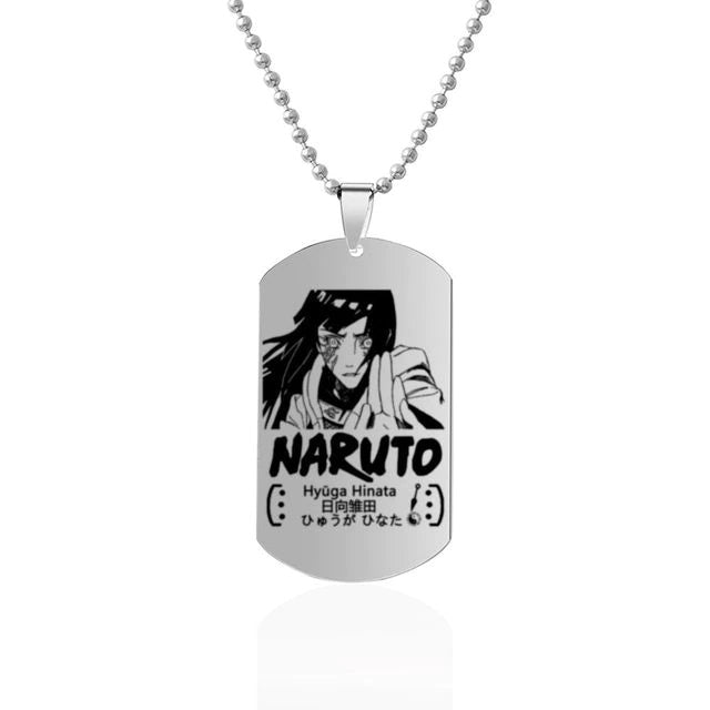 Fio Medalhão Anime Naruto vários personagens tamanho infantil juvenil