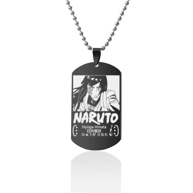 Fio Medalhão Anime Naruto vários personagens tamanho infantil juvenil