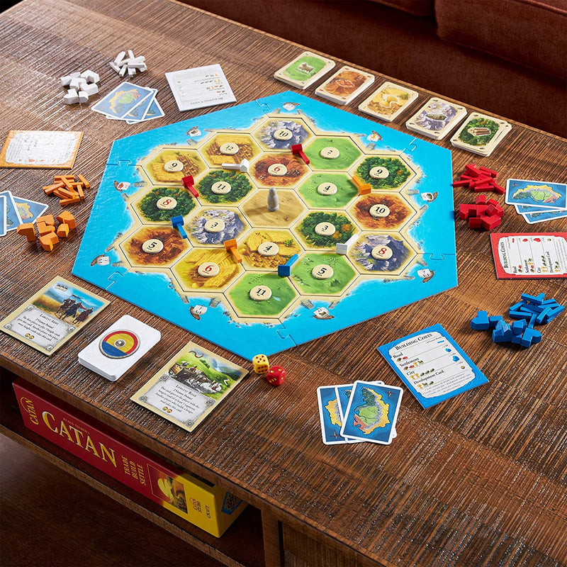 Catan Classico jogo de tabuleiro