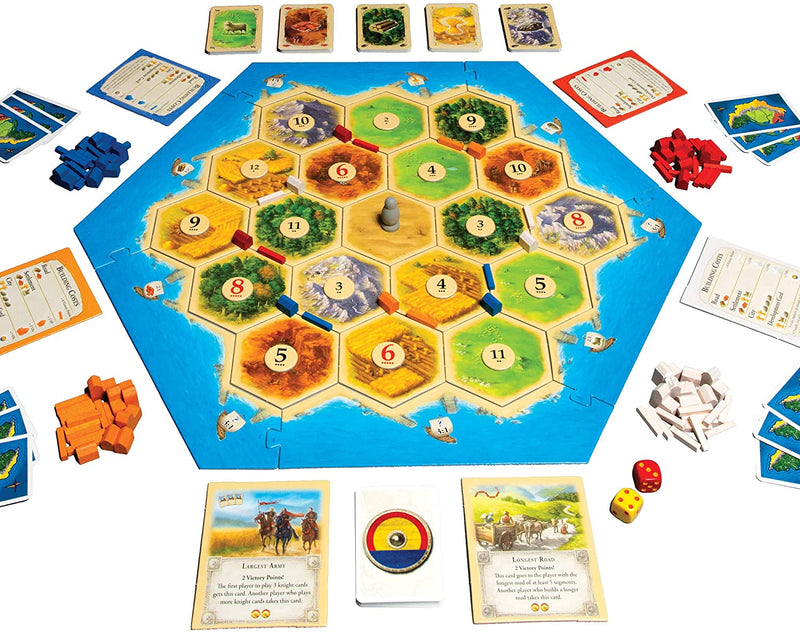 Catan Classico jogo de tabuleiro