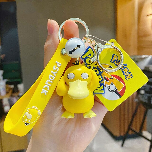 CHAVEIRO POKEMON COM PINGENTE - NOVO