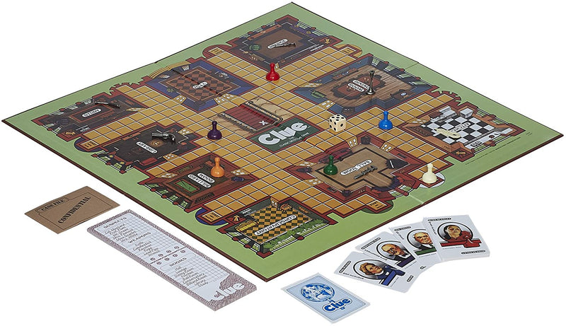 Retro Series Jogo Clue Detetive 1986 Edição