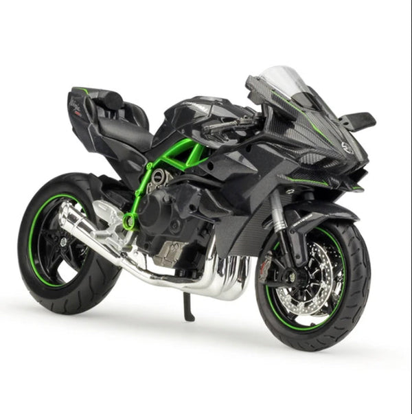 MOTORIZADA COLECIONÁVEL MAISTO-KAWASAKI NINJA H2R ESCALA 1:12