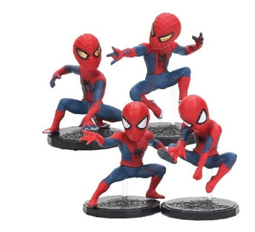 Figura de Ação Pequena Homem Aranha Mini Marvel