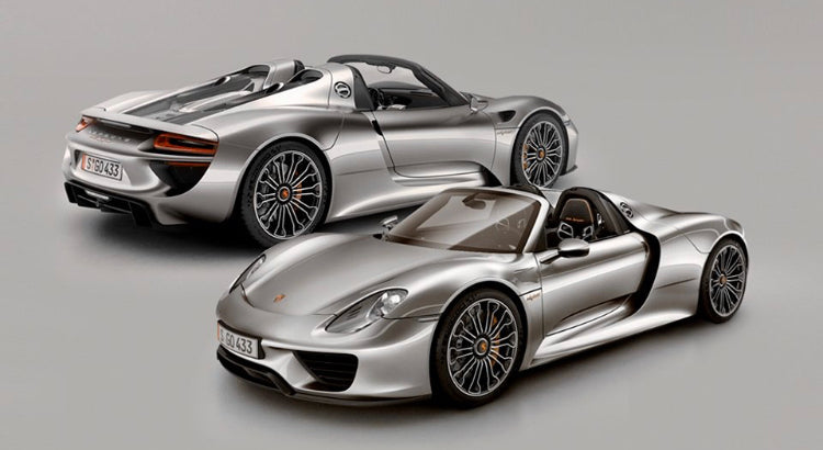 CARRO COLECIONÁVEL PORSCHE 918 SPYDER CONCEPT ESCALA 1:24