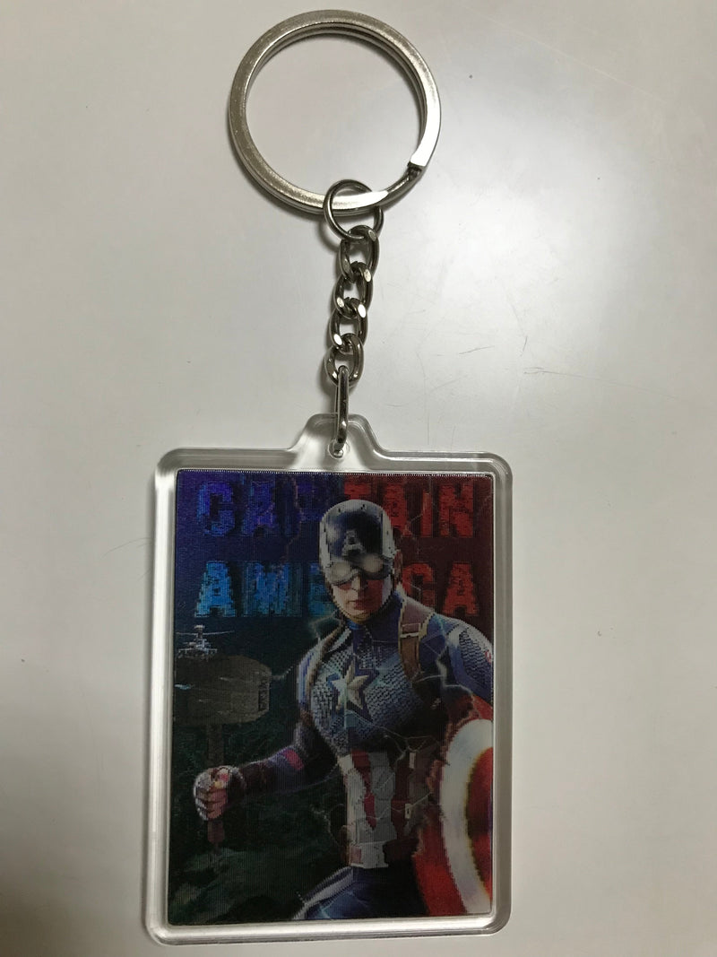 CHAVEIRO TEMÁTICO 3D CAPITÃO AMÉRICA - Marvel