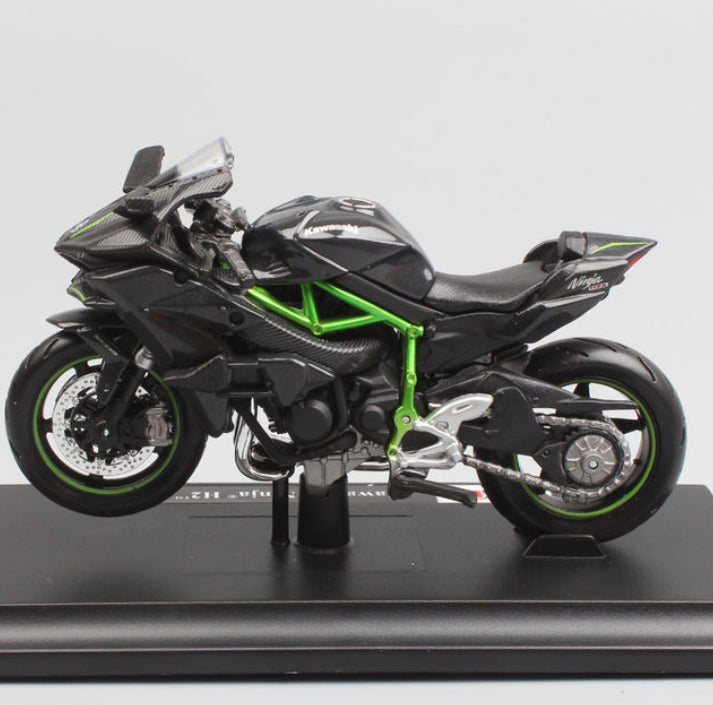 MOTORIZADA COLECIONÁVEL MAISTO-KAWASAKI NINJA H2R ESCALA 1:12