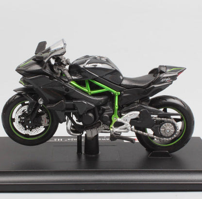 MOTORIZADA COLECIONÁVEL MAISTO-KAWASAKI NINJA H2R ESCALA 1:12