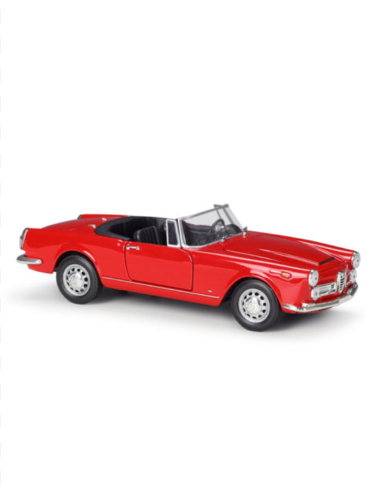 CARRO COLECIONÁVEL ALFA ROMEO 2600 SPIDER 1960 ESCALA 1:24