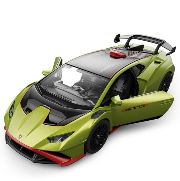 CARRO COLECIONÁVEL LAMBORGHINI HURACAN STO ESCALA 1:24