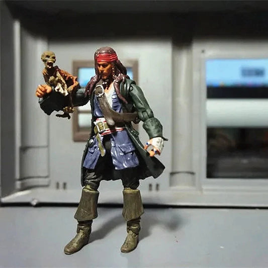 FIGURINHA DE AÇÃO JACK SPARROW - PIRATAS DAS CARAÍBAS