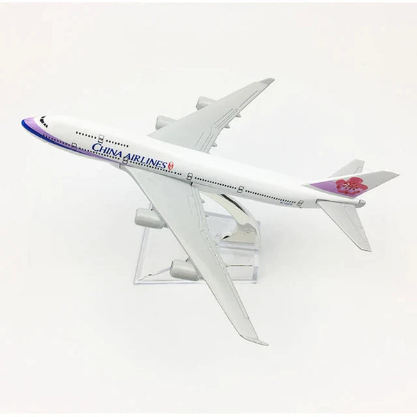 AVIÃO COLECIONÁVEL BOEING CHINA AIRLINES A380 ESCALA 16 cm