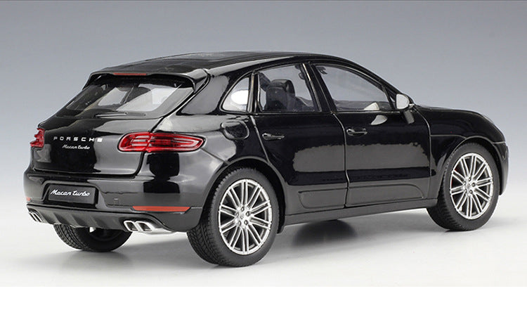 CARRO COLECIONAVEL PORSCHE MACAN TURBO ESCALA  1:24