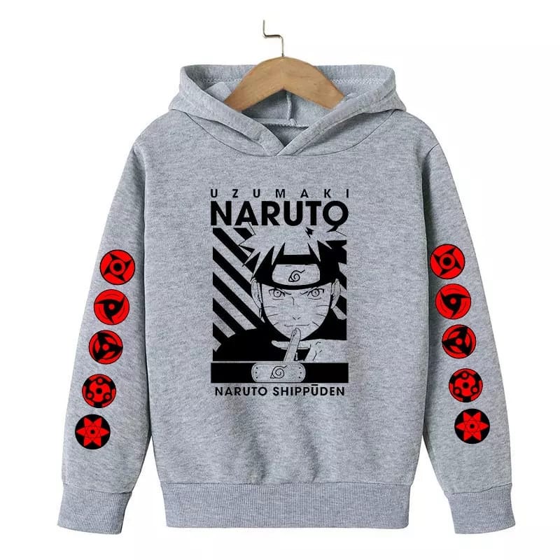 CASACO NARUTO TAMANHO CRIANÇAS 6-11 ANOS