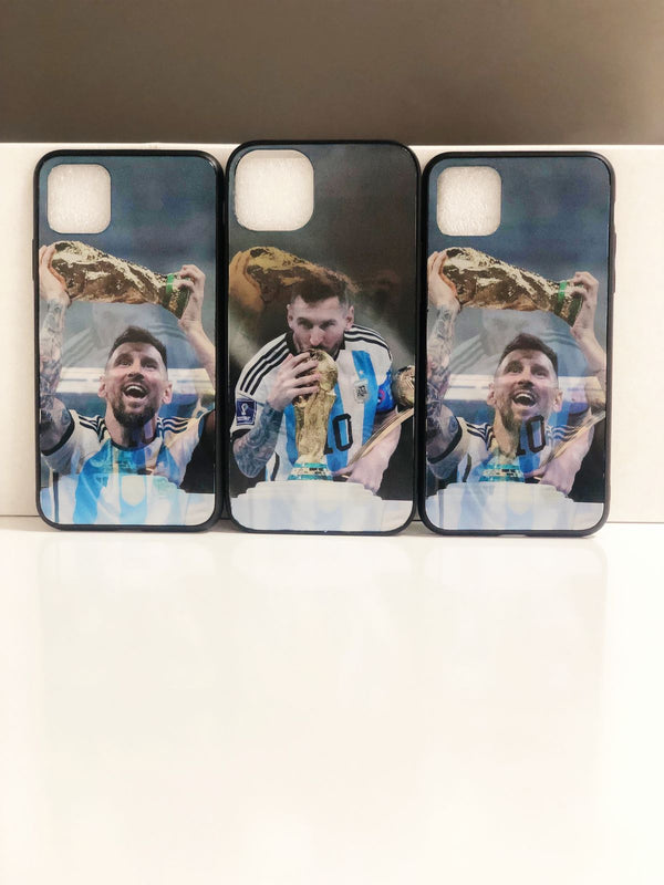 CAPA PROTETORA 3D LEONEL MESSI - IPHONE