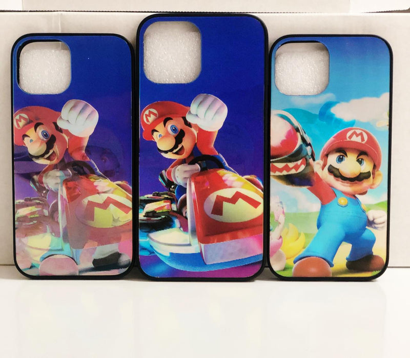 CAPA PROTETORA 3D IPHONE SUPER MARIO - NOVO