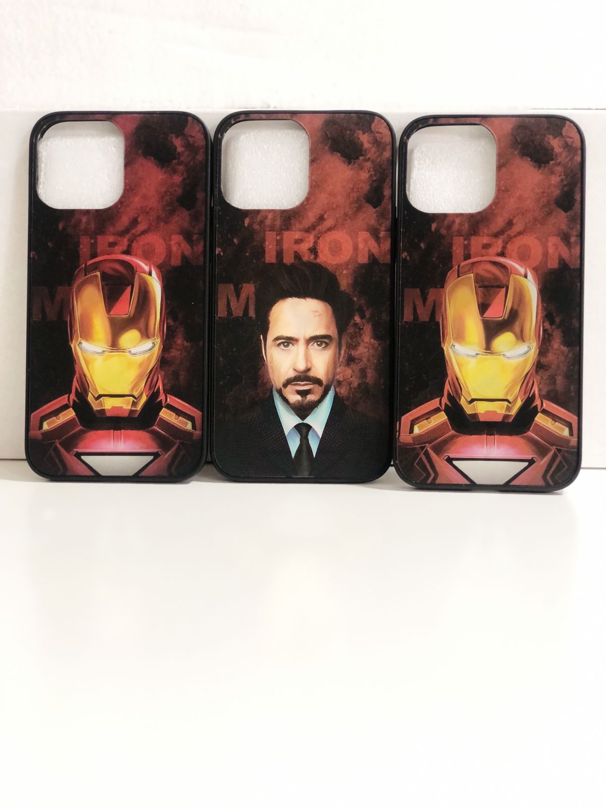 CAPA PROTETORA 3D IPHONE HOMEM DE FERRO - NOVO