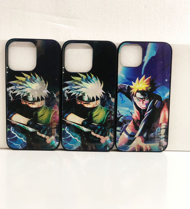 CAPA PROTETORA 3D IPHONE NARUTO KAKASHI - NOVO