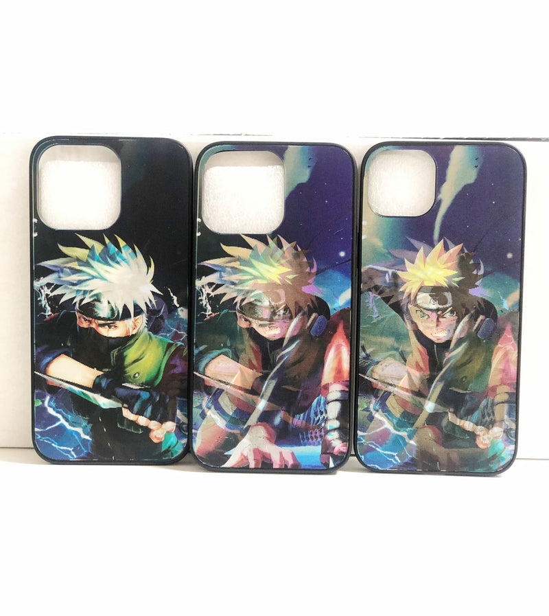 CAPA PROTETORA 3D IPHONE NARUTO KAKASHI - NOVO