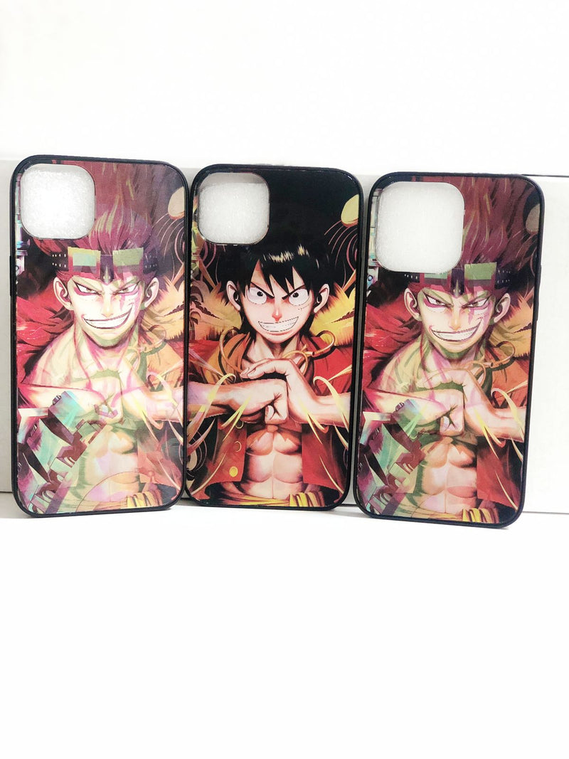 CAPA PROTETORA 3D IPHONE TRAFALGAR ONE PIECE - NOVO